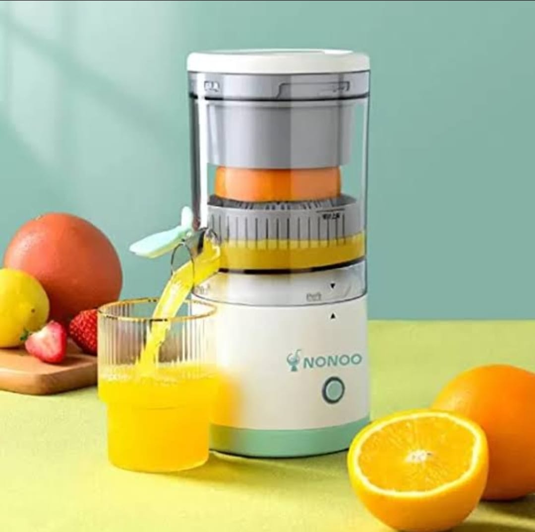 Portable Electric Citrus Juicer – USB Rechargeable Orange Lemon Juicer