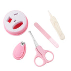 Baby Nail Care Kit Stainless Steel Grooming Set for Newborns and Kids