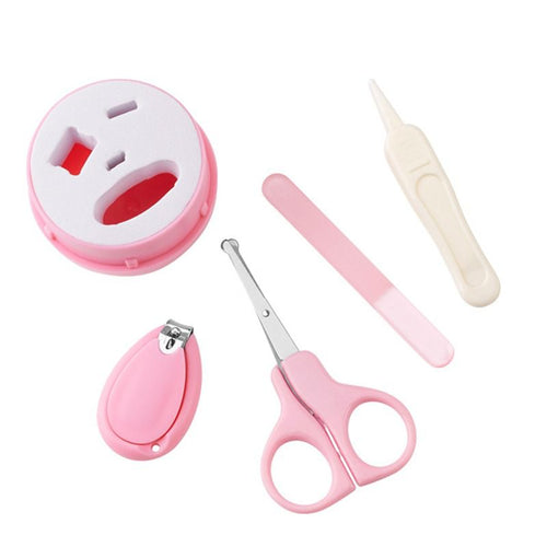 Baby Nail Care Kit Stainless Steel Grooming Set for Newborns and Kids