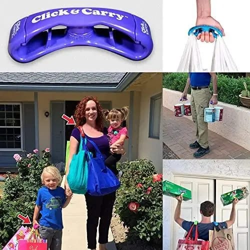 Multipurpose Grocery Bag Carrier Handle Heavy Duty Shopping Carrier