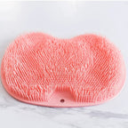 Silicone Foot Scrubber Shower Brush with Suction Cup