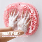 Silicone Foot Scrubber Shower Brush with Suction Cup