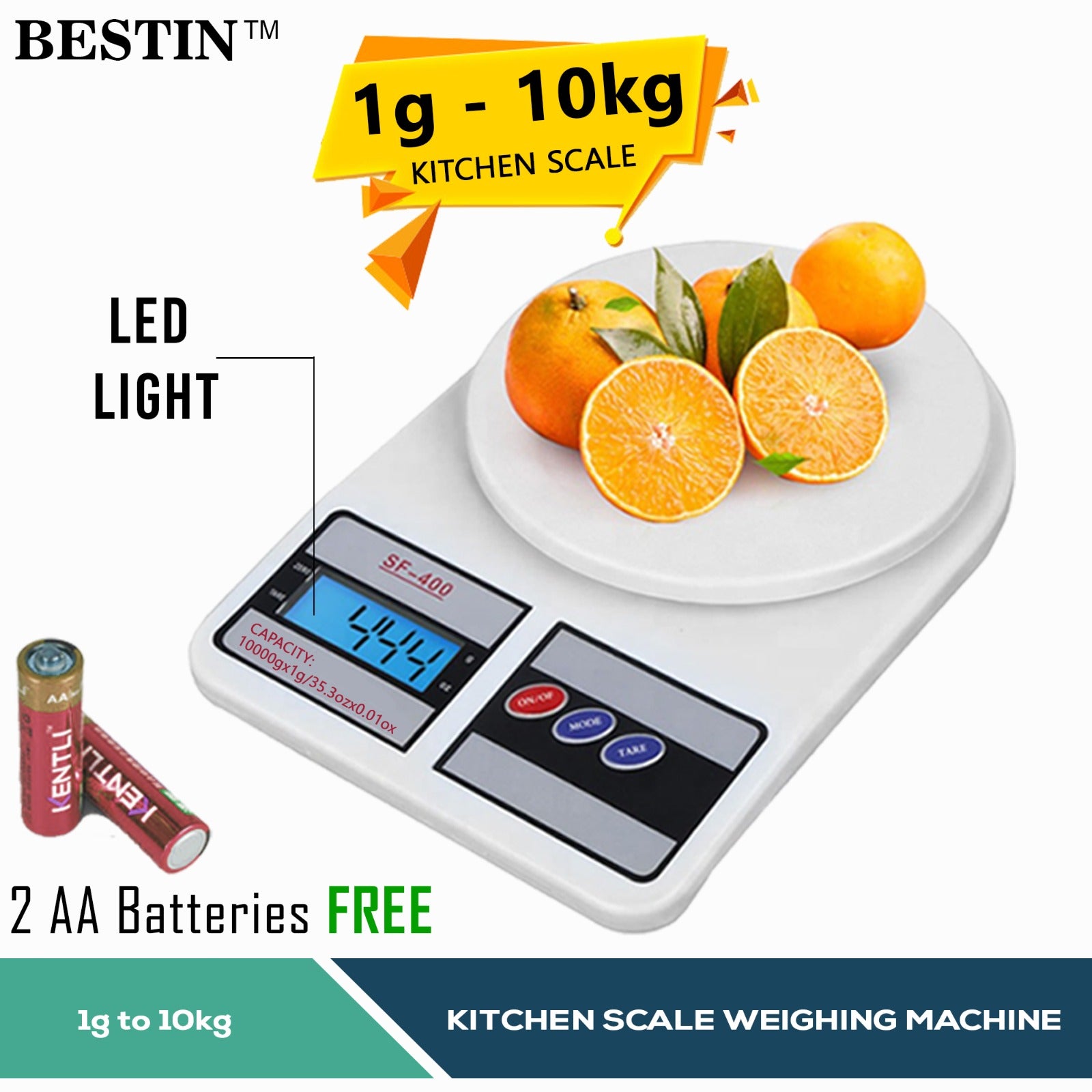 Weigt Scale, Digital Kitchen Battery Operated Food