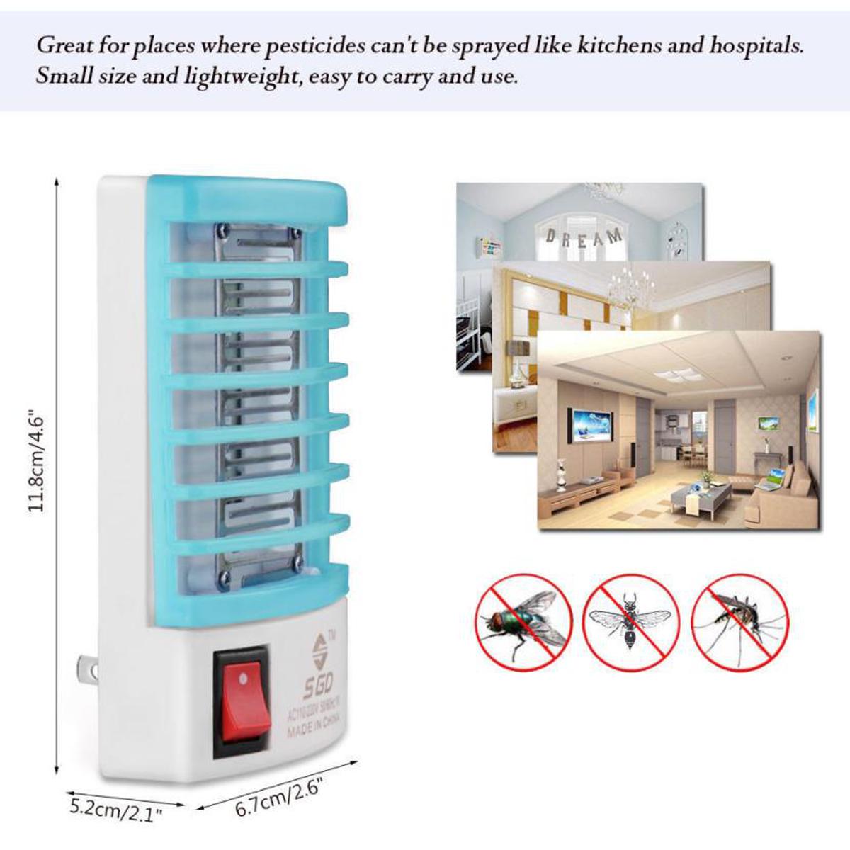 Electric Mosquito Killer Lamp, Rechargeable Insect Trap Light