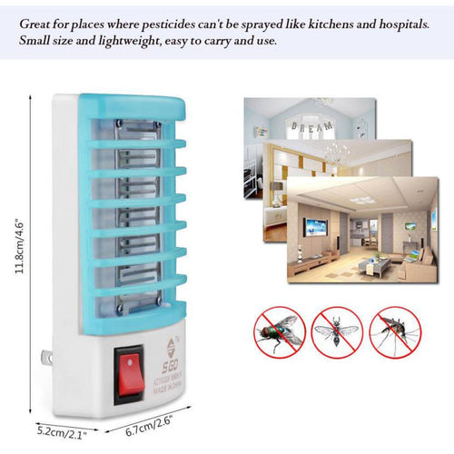 Electric Mosquito Killer Lamp, Rechargeable Insect Trap Light