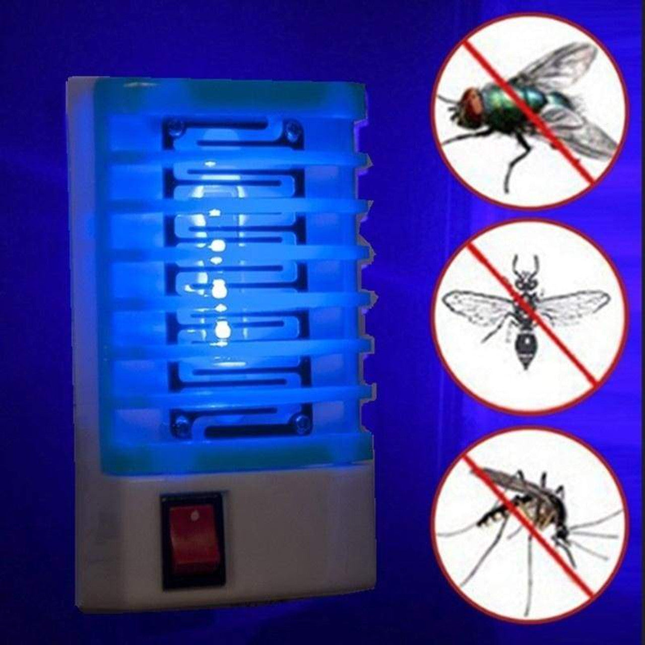 Electric Mosquito Killer Lamp, Rechargeable Insect Trap Light