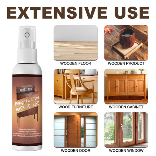 Wood Furniture Polish, Table Chair Floor Shiner - 250ml