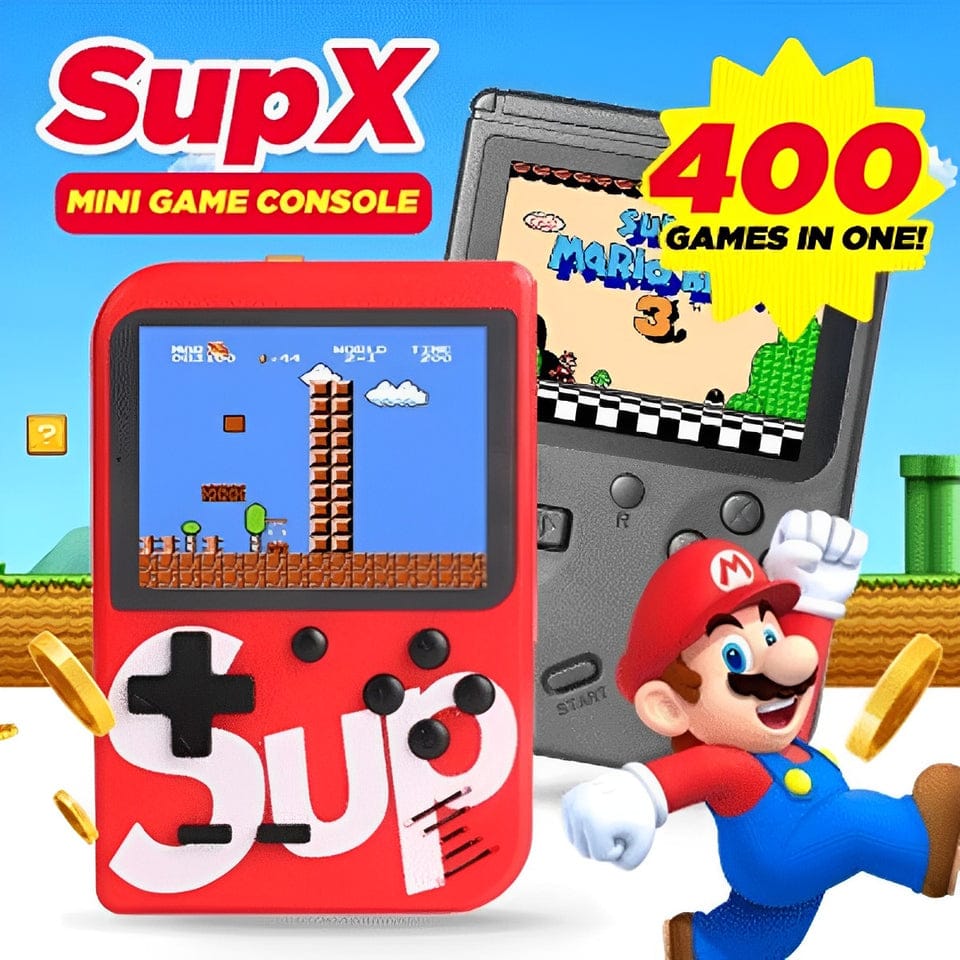 SUP Game Box, 400 in 1 Portable Retro Handheld Gaming Console