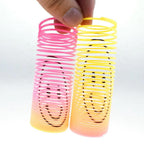 Rainbow Smile Magic Springs Circle Toys for Children Birthday Party