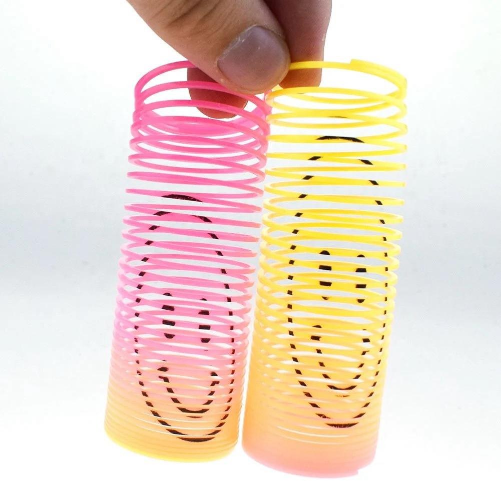 Rainbow Smile Magic Springs Circle Toys for Children Birthday Party