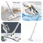 Mop, Manual Extrusion Hand-free Flat Squeeze, Household Cleaning Tool