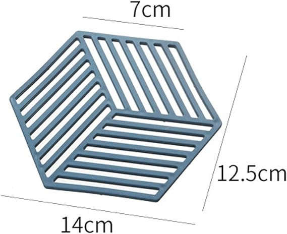 Heat Resistant Silicone Mat, Non Slip Silicone Pot Holder and Table Mat