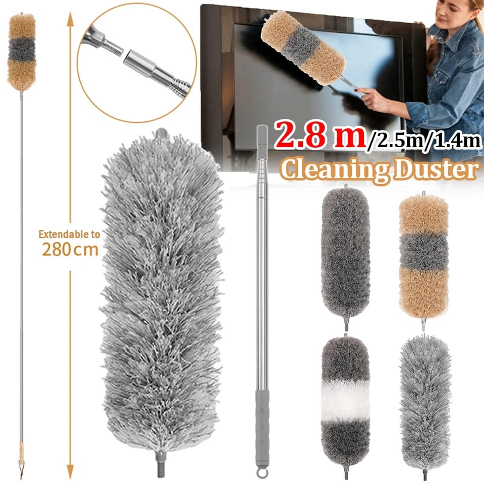 Telescoping Duster, Extendable Microfiber Duster 100