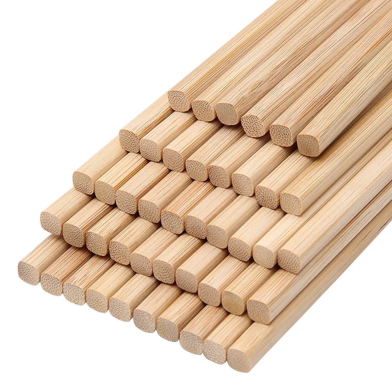 Chopsticks, Natural Bamboo for Sushi, Noodles, and Chinese Food - 20pcs Set