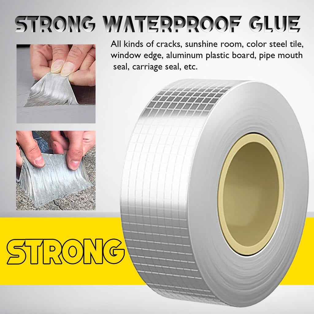 Tape, Butyl Rubber Waterproof Repair 2 Inch x 1.5 Meter
