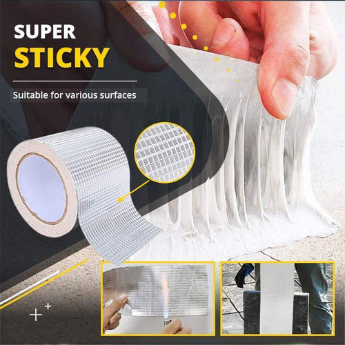 Tape, Butyl Rubber Waterproof Repair 2 Inch x 1.5 Meter