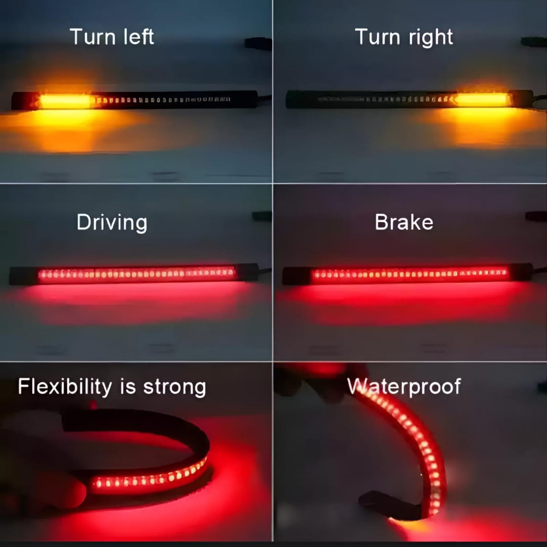 LED Back Light Strip for Honda Bikes Indicator Brake Light