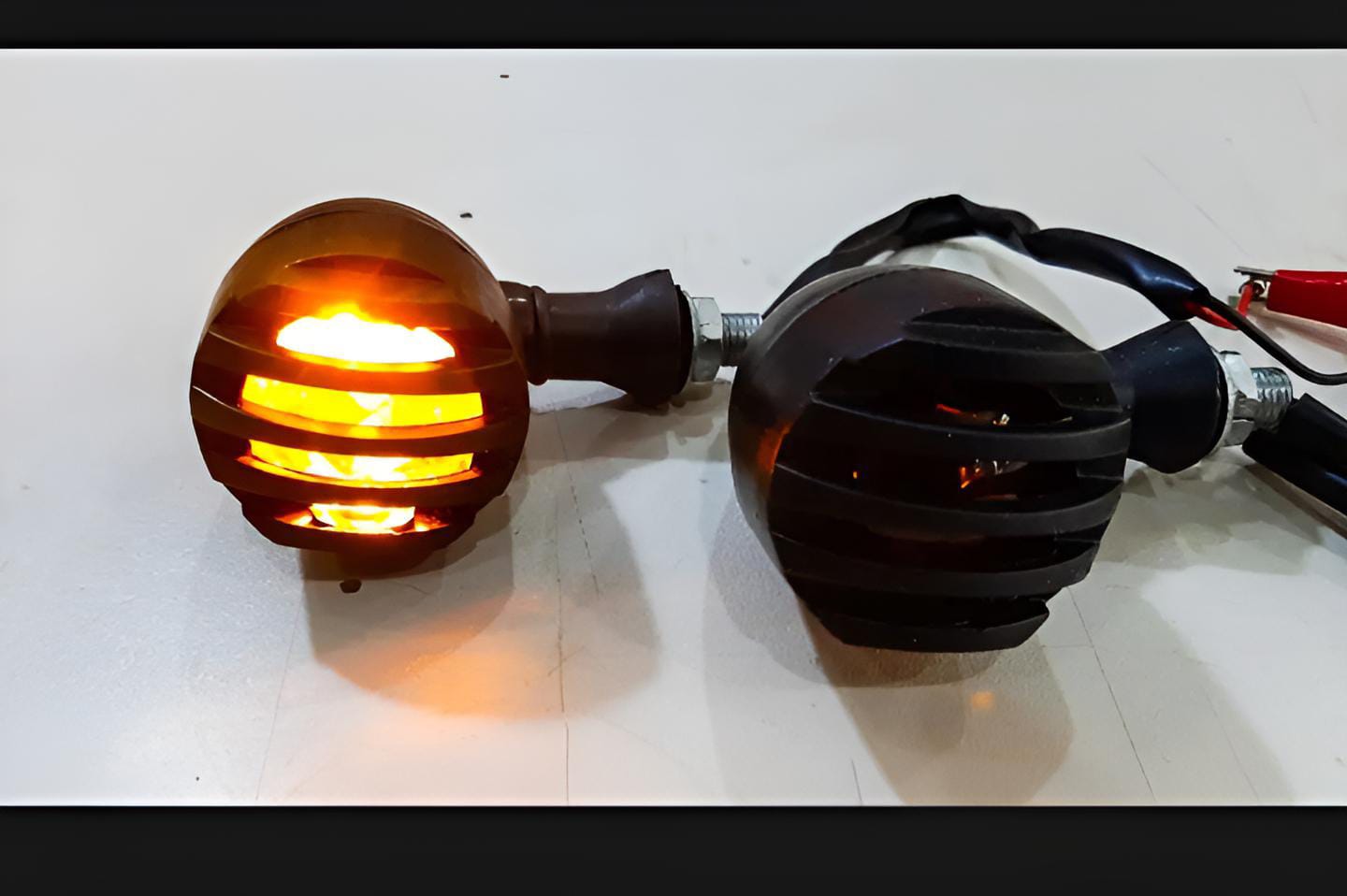 Honda Motorcycle LED Indicators Yellow Signal Lights Pack