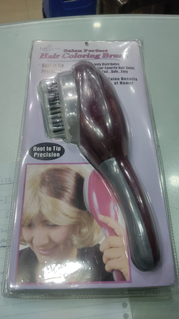Comb, Electric Hair Color Brush Cell Operated Hair Dye Applicator