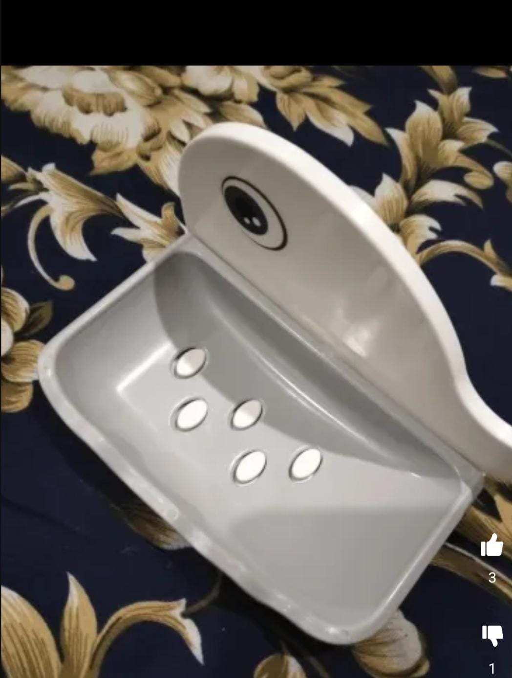 Cartoon Fish Soap Holder Double Layer Soap Dish with Drainage