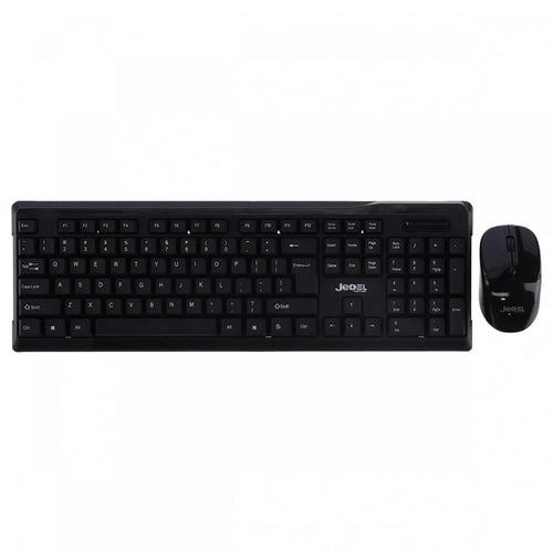Keyboard Mouse, Jedel WS1100 Wireless Set Plug and Play Combo