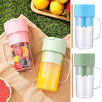 Mini Juicer Blender, Portable, USB Rechargeable, with Straw Cup 320ml