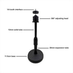 Phone Stand, Adjustable Desktop Mobile Telescopic Phone Holder