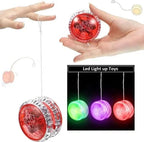 YoYo Ball, LED Flashing  Pull String Spinning, Toy for Kids