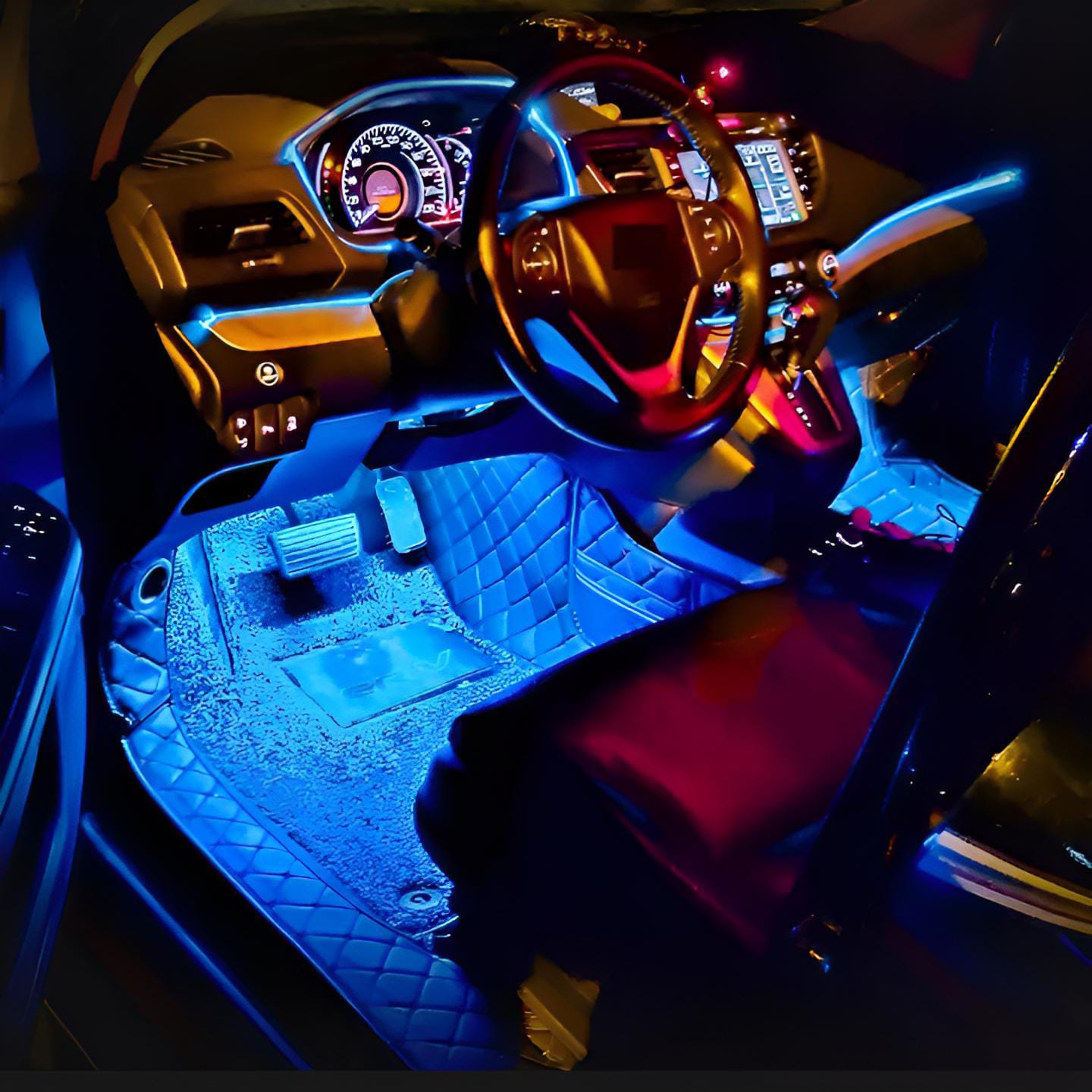 Strip Lights, Universal RGB LED DRL for Cars Flexible Waterproof LED Light