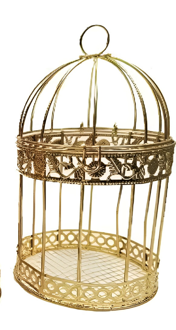 Cage Metal Bird Decorative Mini Cage for Home Decor