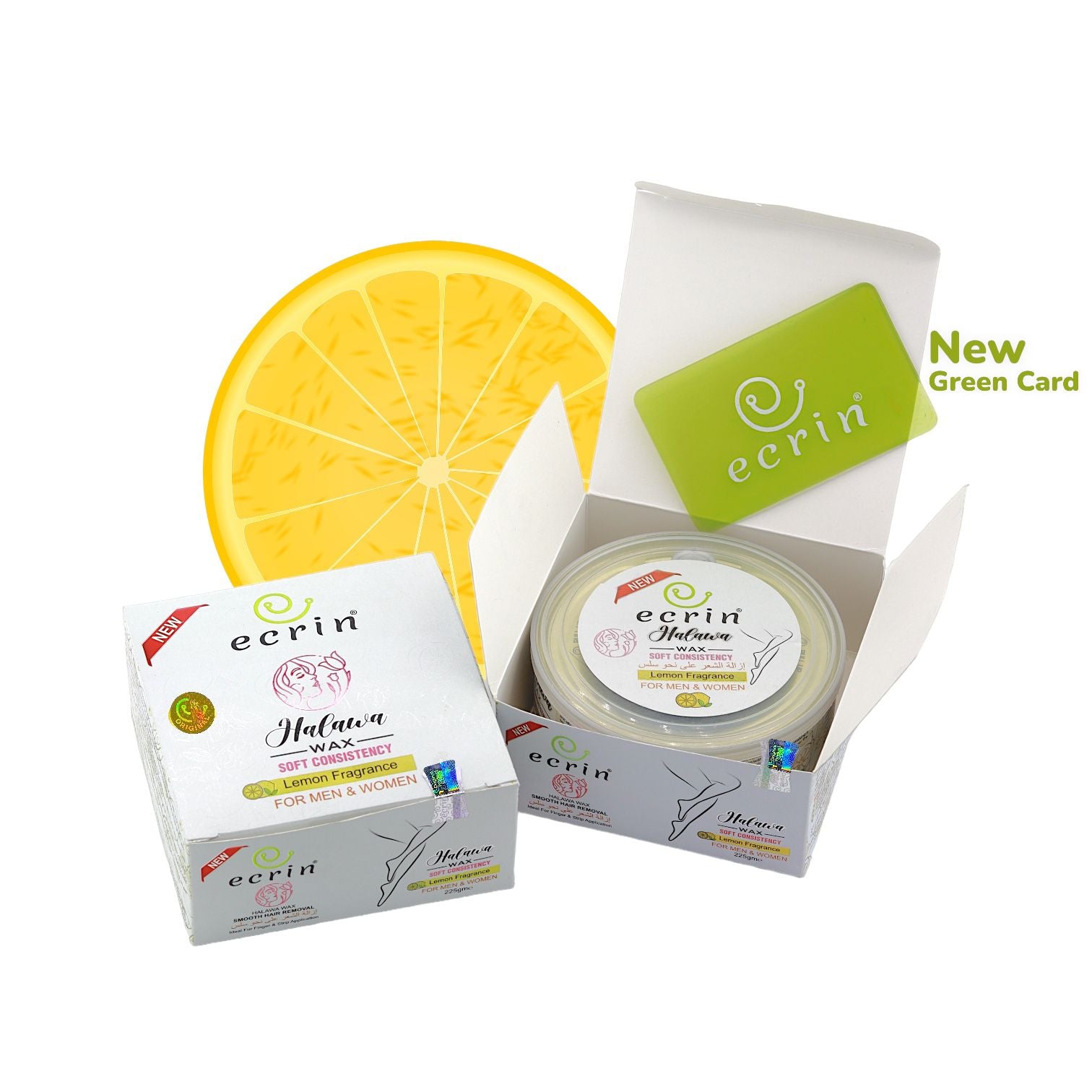 Halawa Wax, Ecrin Hair Removal, Lemon Sugar - 300g