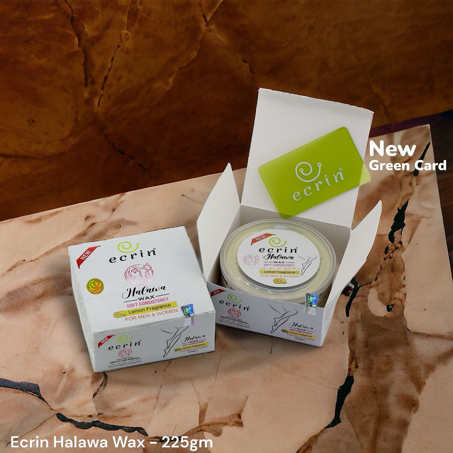 Halawa Wax, Ecrin Hair Removal, Lemon Sugar - 300g