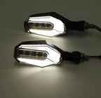 Bike Indicator, LED Lights, with Yellow Turn Signal - 2 Piece Set