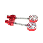 Smiley Aluminum Decorative Mirror Screws for Motorcycle and Scooter