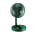 Fan, Portable Foldable Telescopic USB Desk with Adjustable Angle