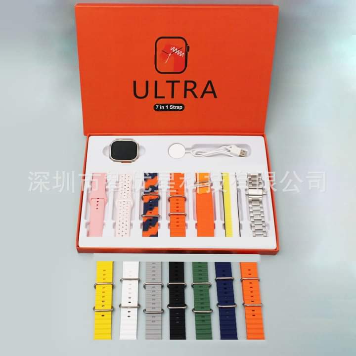 Ultra Smart Watch, Advanced Multi-Feature Fitness Tracker, with Heart Rate Monitor