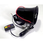 Vehicle Horn Siren, 12 Watt 3 Tone Sound for Cars Bikes Loud Signal Horn