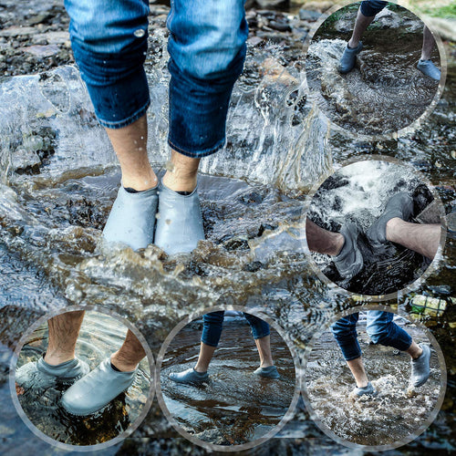 Silicone Gel Shoe, Waterproof Reusable Protection