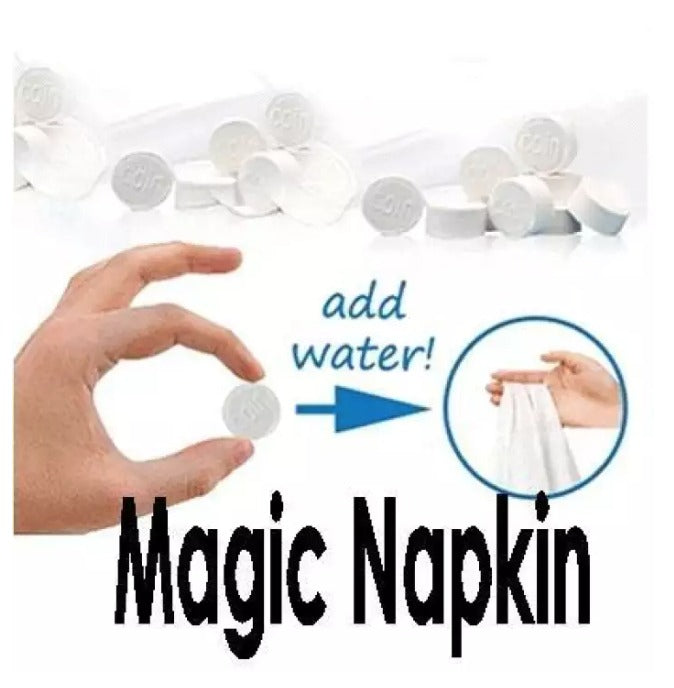 Mini Coin Tissue Paper Tablets Pocket Size Disposable