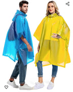 Rain Coat, Lightweight with Hood Compact Travel for Unisex