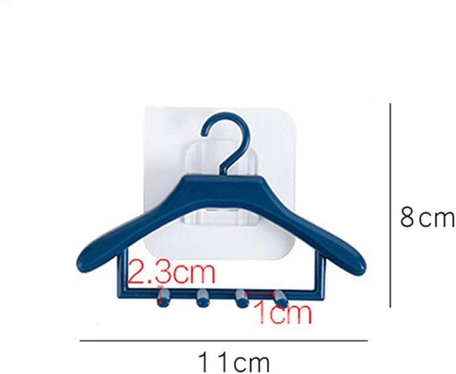 Adhesive Wall Hooks Strong Sticky Hook for Bathroom Kitchen
