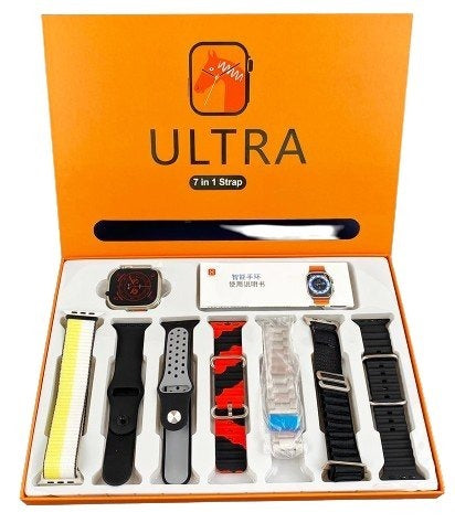 Ultra Smart Watch, Advanced Multi-Feature Fitness Tracker, with Heart Rate Monitor