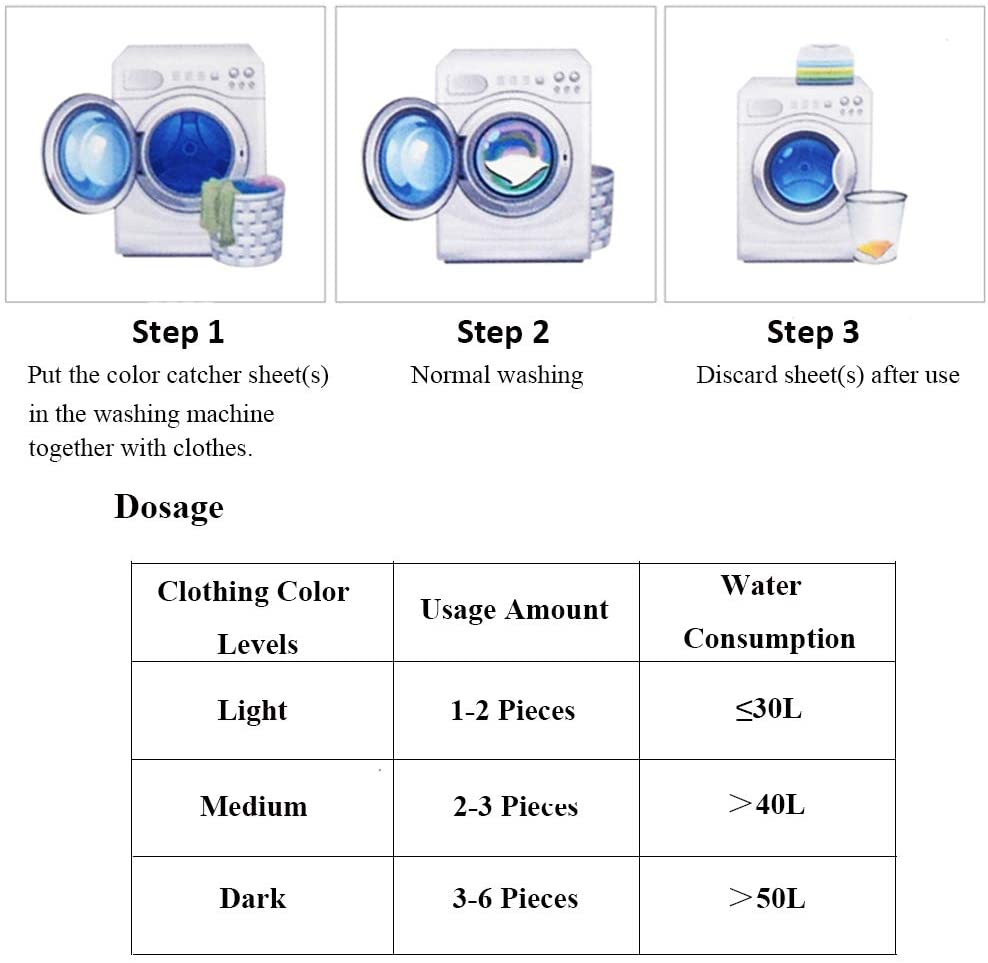 Grabber, Laundry Color Dye Protection Wash - Sheets 8 Pieces