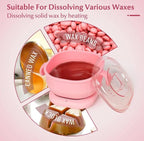 Wax Heater, Made With Silicone, Quick & Easy Hair Removal