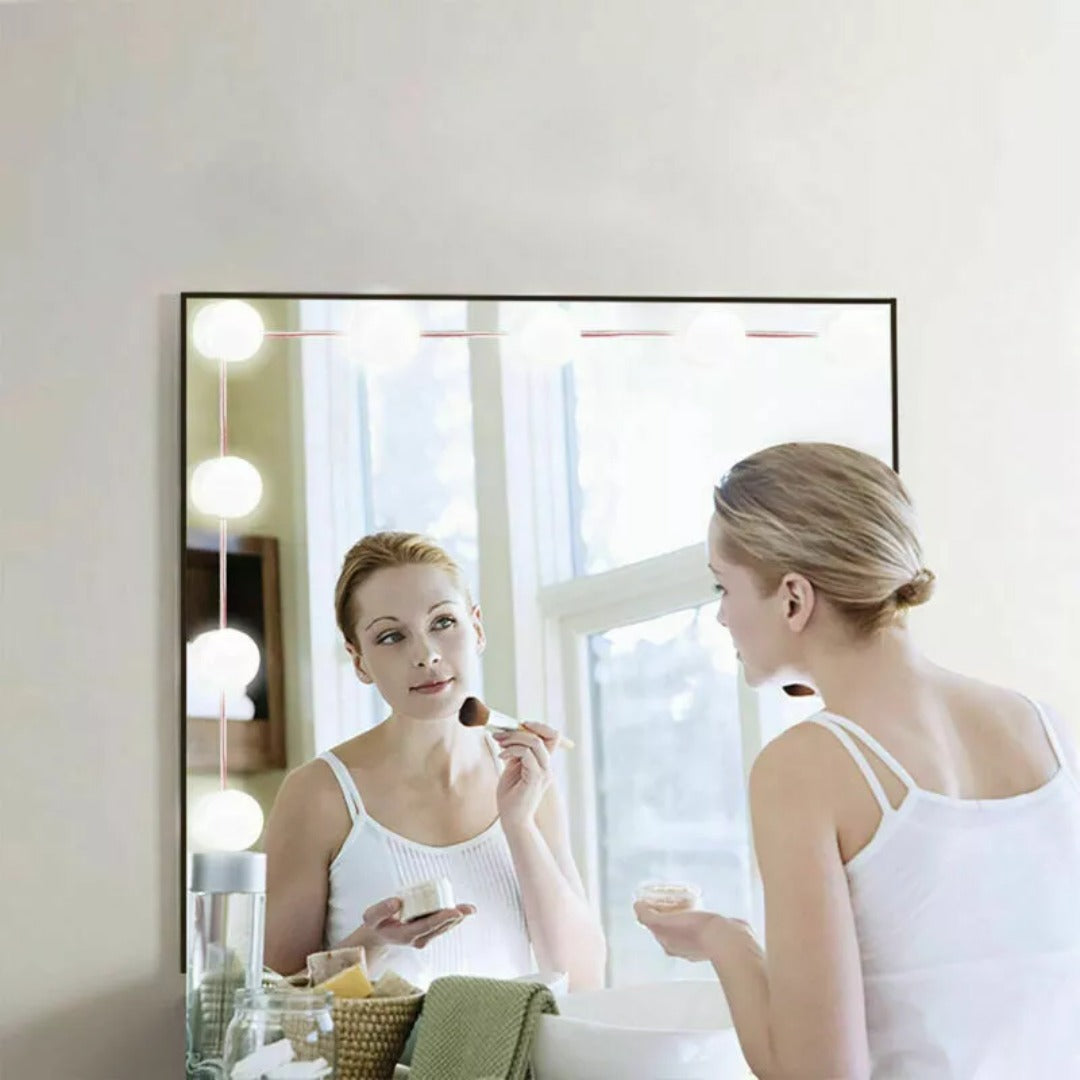 Vanity Mirror Lights, Usb Vanity Lights Makeup Lighting 10 Dimmable Light Bulbs