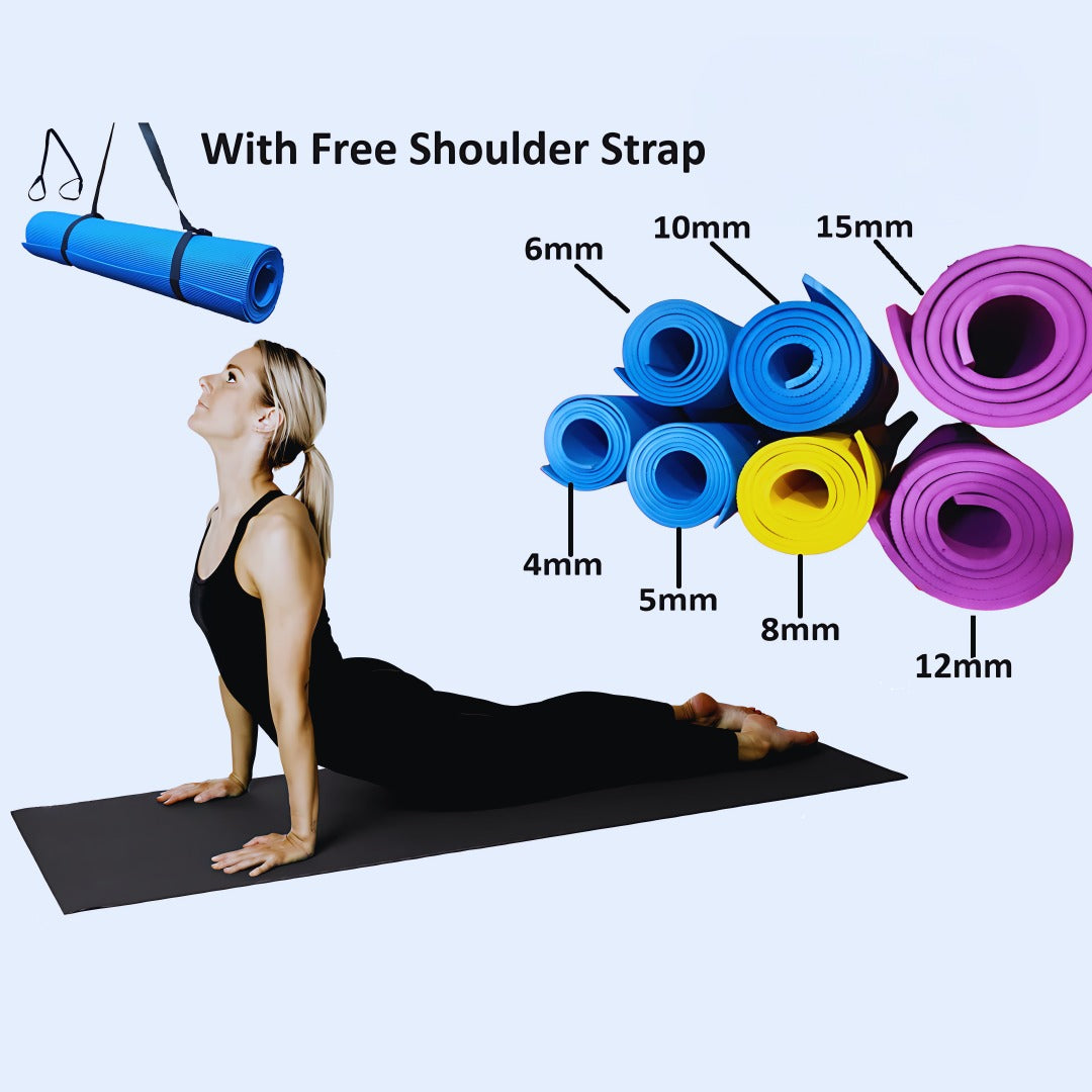 Yoga mat 10mm hotsell