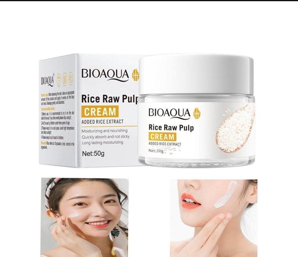 BioAqua Rice Whitening Cream &amp; Serum Deal