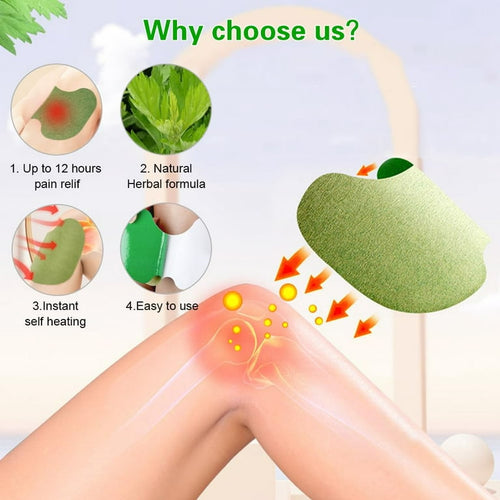 Knee Pain Relief Patch, Joint Comfort Support