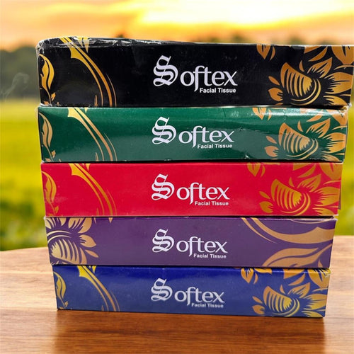 Softex Facial Tissue Box Pack Soft Tissues for Daily Use