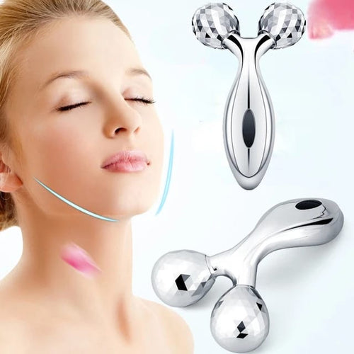 3D Face Massager Roller 360 Degree Y Shape NM-091